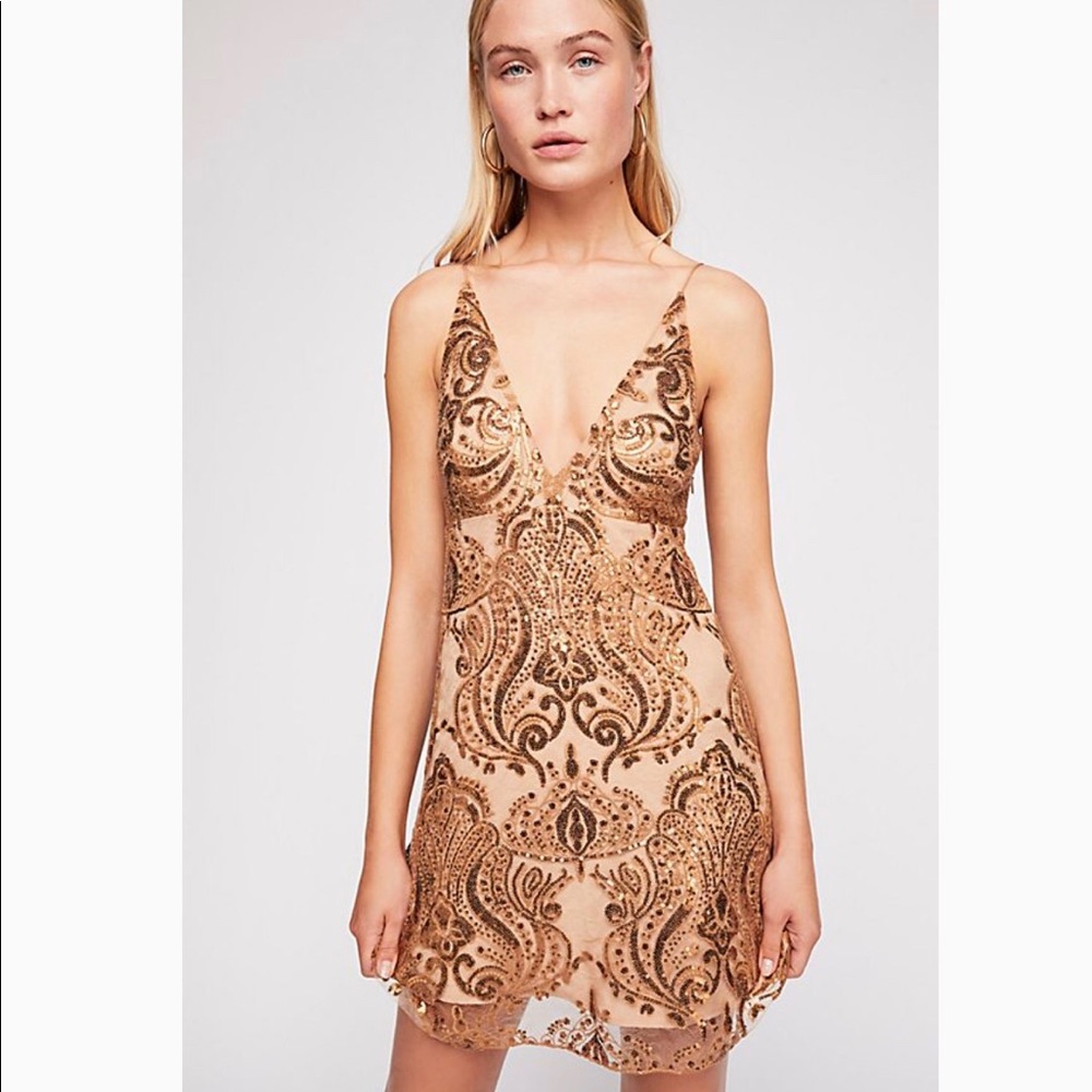 Free People Shimmer Dress